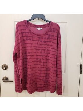 Athleta Coaster Luxe Sweatshirt Tahiti Plum Large